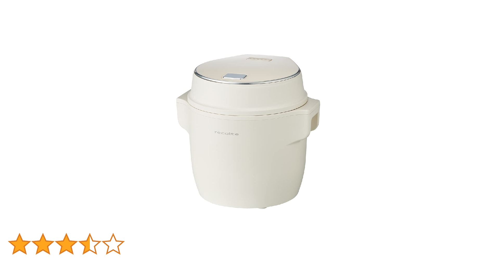 récolte コンパクトライスクッカー ホワイト recolte レコルト コンパクト ライスクッカー 炊飯器 一人暮らし 2合